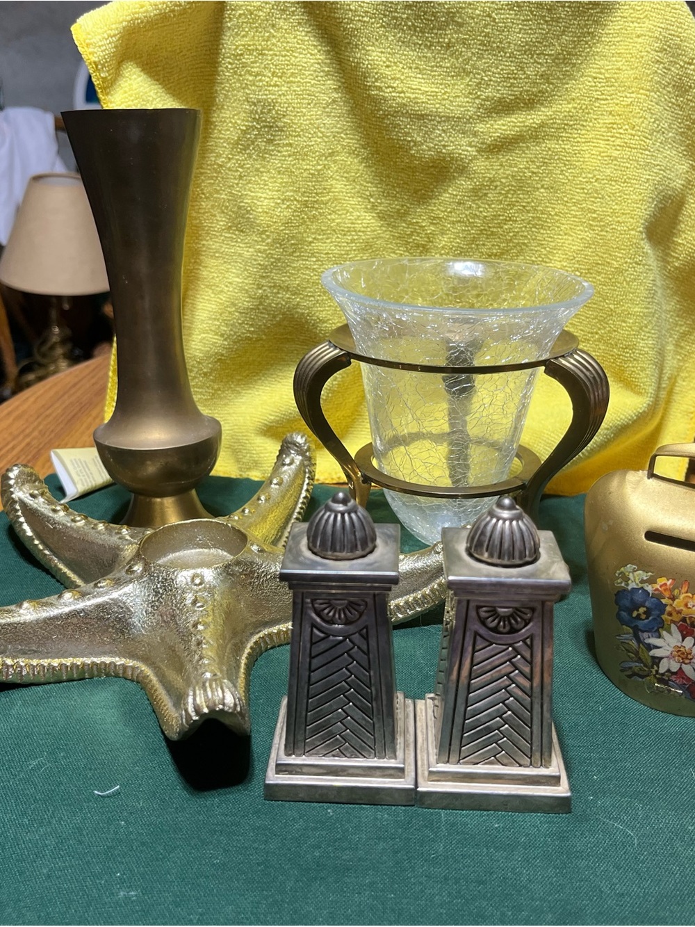 Vintage Lot of Brass Items